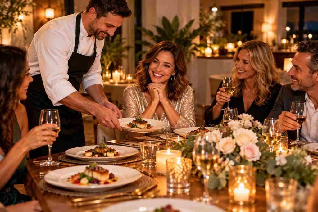 Private Chef Dinner for 40th birthday female​