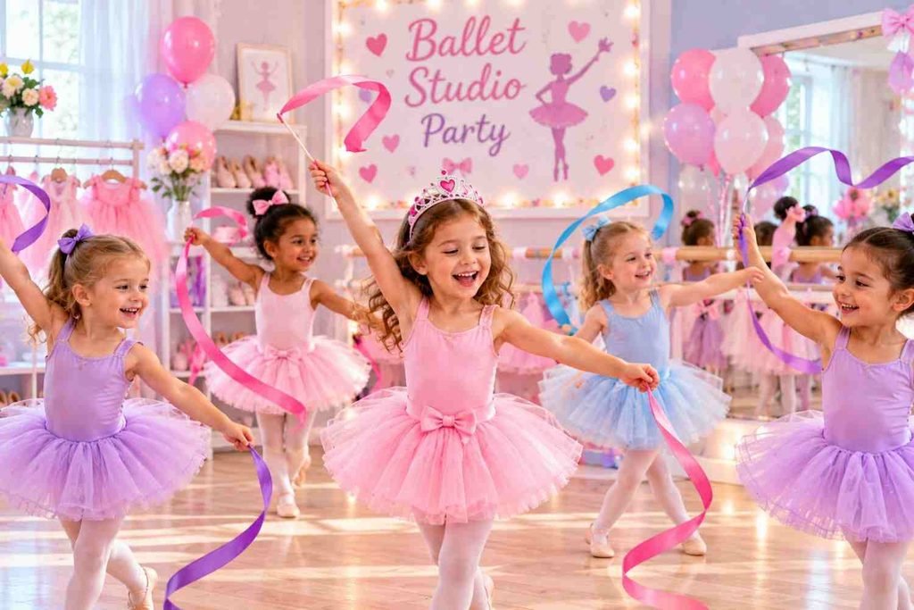 ballet studio 5 Year Old Birthday Party Ideas for Girls