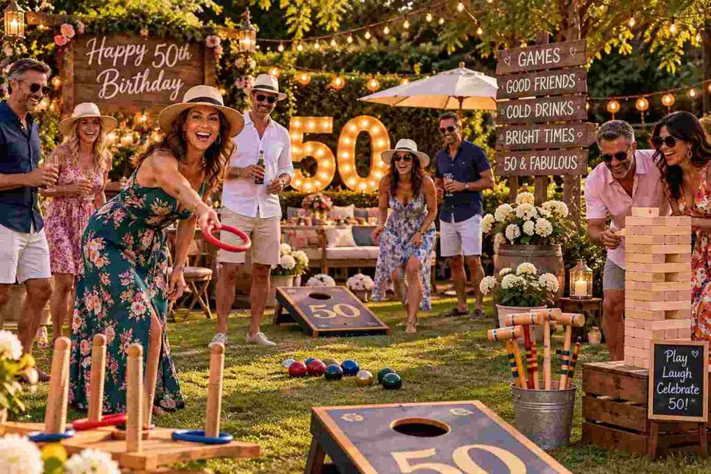 garden lawn birthday