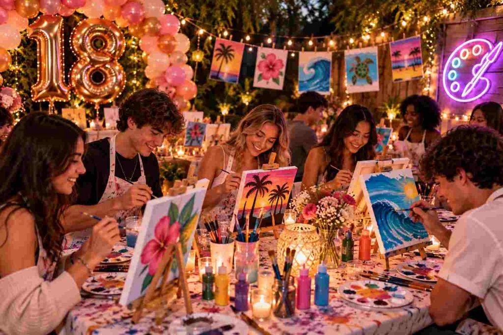  paint birthday party