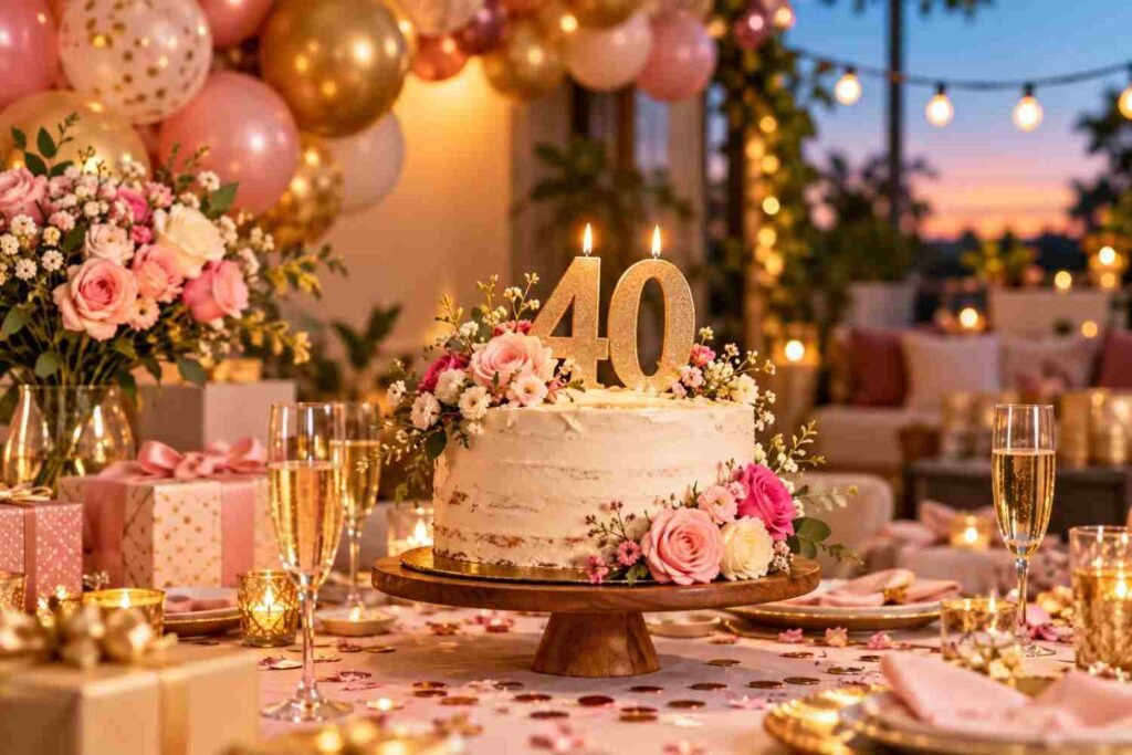forty birthday ideas