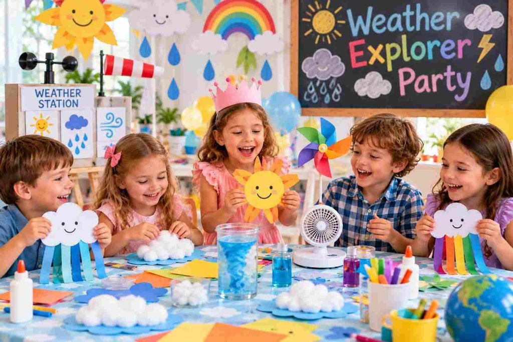 kid Weather Explorer Party